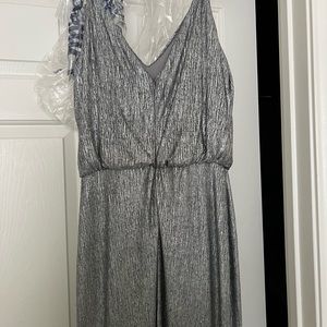 Silver Calvin Klein dress